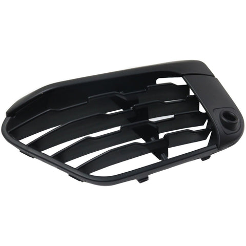 GRILLE LOWER LH MATTE BLACK W/SENSOR BASE MODEL