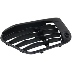 GRILLE LOWER LH MATTE BLACK W/SENSOR BASE MODEL