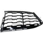 GRILLE LOWER FR RH PTD BLACK — photo 1