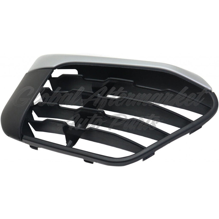 GRILLE LOWER RH PTD BLACK W/SILVER MOULDING W/O SENSOR X-LINE MODEL