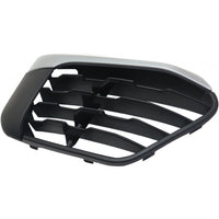 GRILLE LOWER RH PTD BLACK W/SILVER MOULDING W/O SENSOR X-LINE MODEL