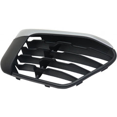 GRILLE LOWER RH PTD BLACK W/SILVER MOULDING W/O SENSOR X-LINE MODEL
