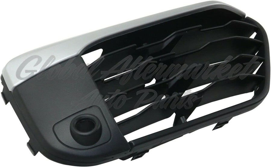 GRILLE LOWER RH PTD BLACK W/SILVER MOULDING W/SENSOR X-LINE MODEL