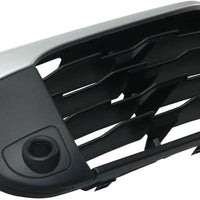 GRILLE LOWER RH PTD BLACK W/SILVER MOULDING W/SENSOR X-LINE MODEL
