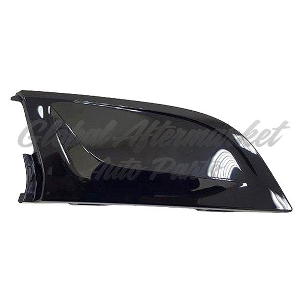 GRILLE MOULDING FR RH UPPER BRIGHT BLACK FILLER PIECE W/O SENSOR