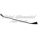 BUMPER MOLDING FR CENTER CHROME FINISH — photo 3