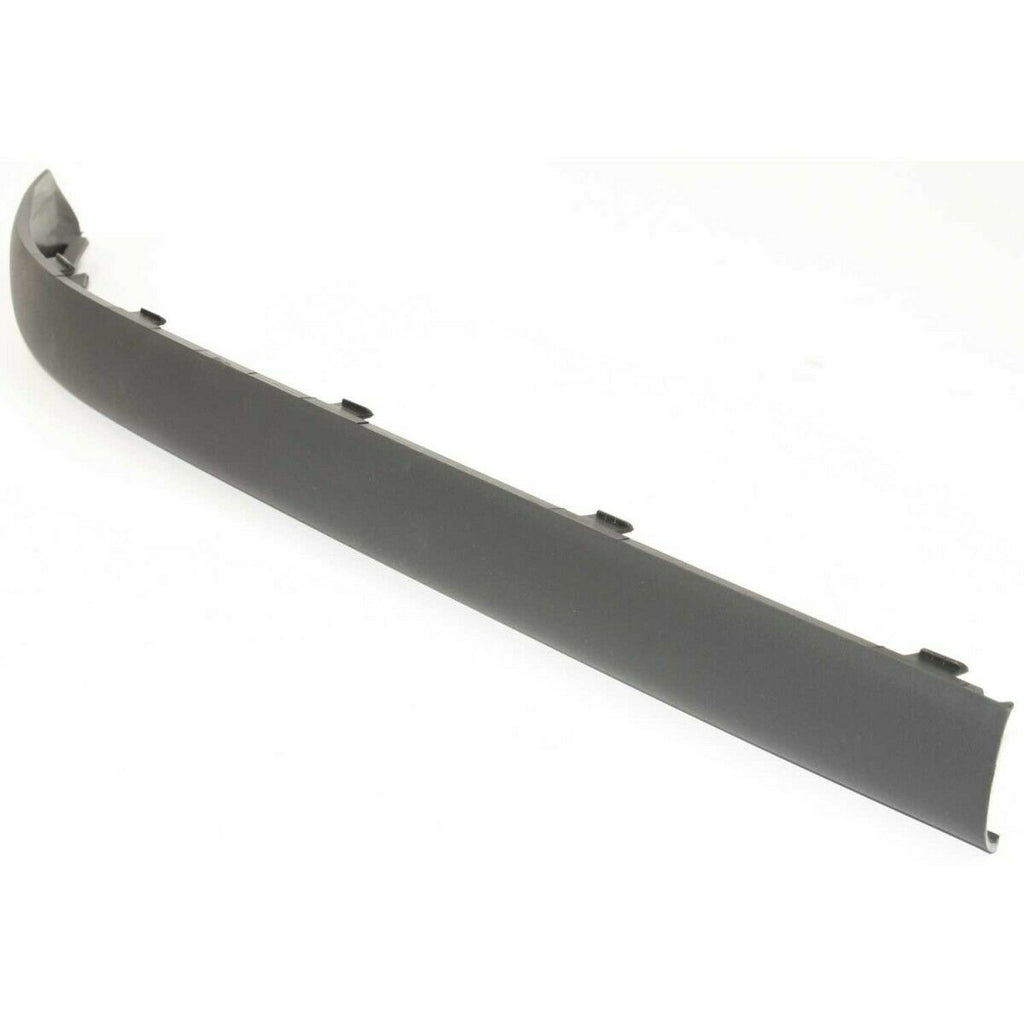 BUMPER IMPACT STRIP FR LH W/O SPORT MATTE-BLACK