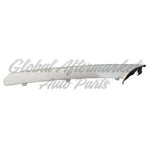 GRILLE MOULDING LH W/FOGS STD SILVER — photo 1
