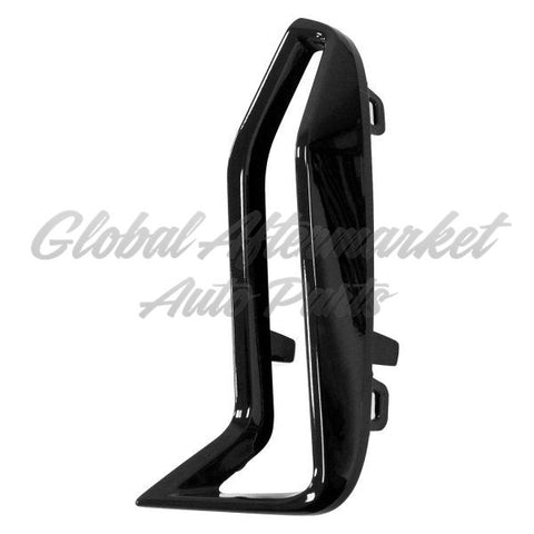 GRILLE INSERT FR LH OUTER BRIGHT BLACK SIDE PIECE