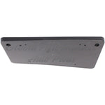 LICENSE PLATE BRACKET FR SDN W/O M AERO PKG — photo 4