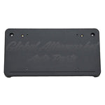 LICENSE PLATE BRACKET FR W/O M PKG SDN — photo 1