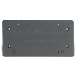 LICENSE PLATE BRACKET FR W/O MOUNTING HARDWARE/M-PKG — photo 3