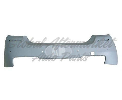 BUMPER RR PRIMED W/M PKG/SENSOR HOLE CAPA