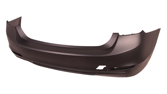 BUMPER RR PRIMED W/O SENSOR W/MOULDING FOR GAS MODEL (F30 328I) CAPA