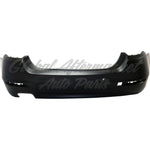 BUMPER RR PRIMED 528 SDN STD W/O CHROME W/SENSOR HOLE — photo 3