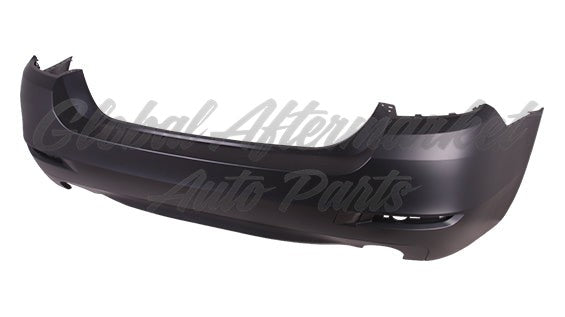 BUMPER RR PRIMED 535 SDN W/O M PKG/MODERN LINE/SENSOR HOLE
