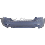 BUMPER RR PRIMED 535 SDN W/O M PKG/MODERN LINE/SENSOR HOLE CAPA — photo 2