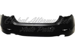 BUMPER RR PRIMED 535 SDN STD W/O CHROME W/SENSOR HOLE — photo 2