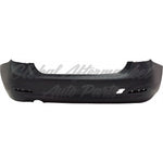 BUMPER RR PRIMED W/O CHROME TRIM W/O PARK ASSIST — photo 2