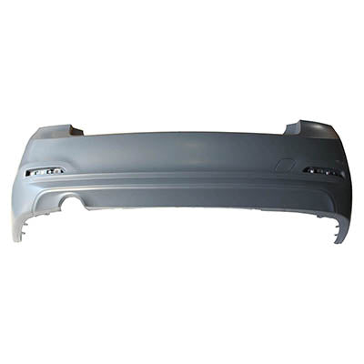 BUMPER RR PRIMED W/O CHROME TRIM W/O PARK ASSIST