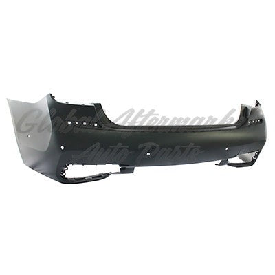 BUMPER RR PRIMED W/M PKG/6 SENSOR HOLE SDN