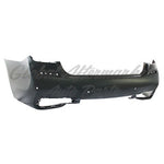 BUMPER RR PRIMED W/M PKG/6 SENSOR HOLE SDN CAPA — photo 1