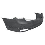 BUMPER RR PRIMED W/O M-PKG/ 2 PARK CONTROL HOLES W/4 PARK ASSIST — photo 2