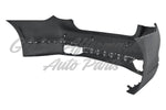 BUMPER RR PRIMED W/O M-PKG/ 2 PARK CONTROL HOLES W/4 PARK ASSIST — photo 3