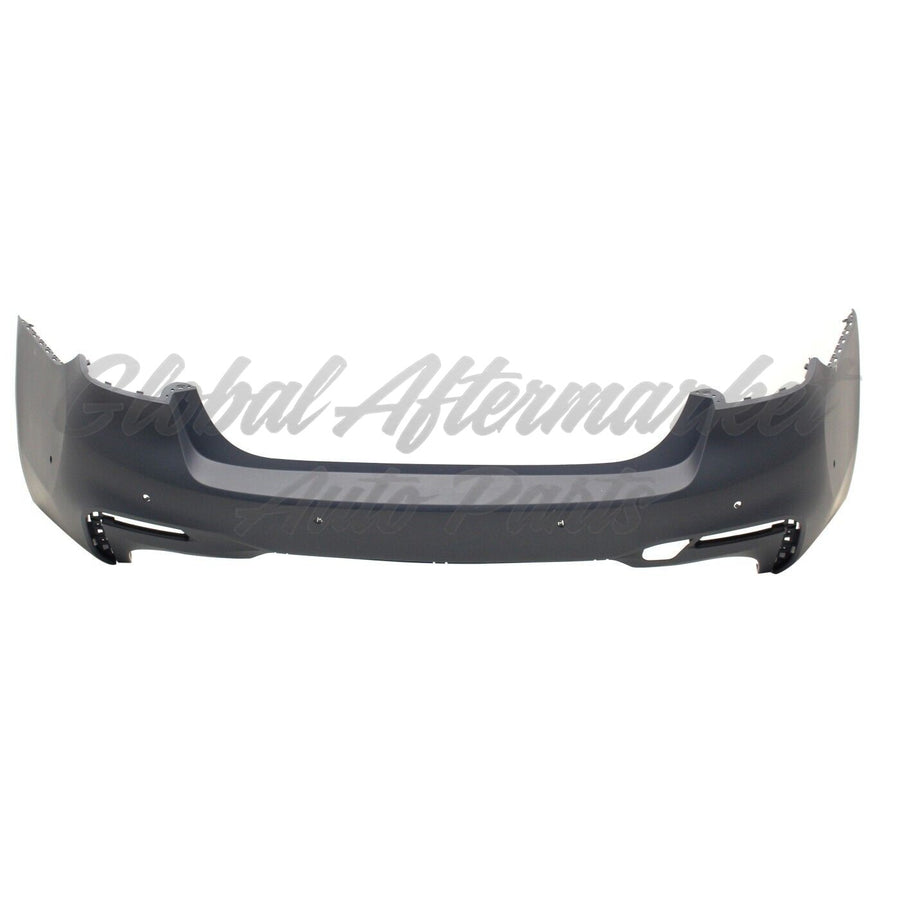 BUMPER RR PRIMED W/PARK DISTANCE/PARK ASSIST/M-PKG