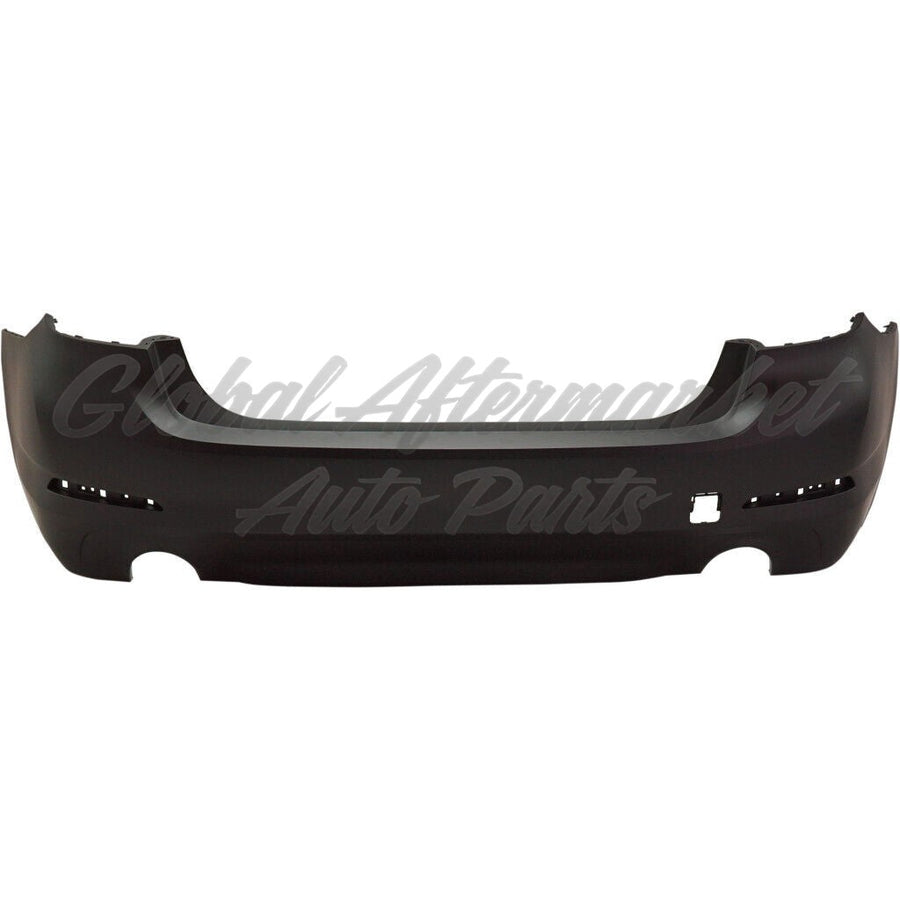 BUMPER RR PRIMED W/O PARK ASSIST/TRIM LINES(FOR 530 SERIES W/O M-PKG)