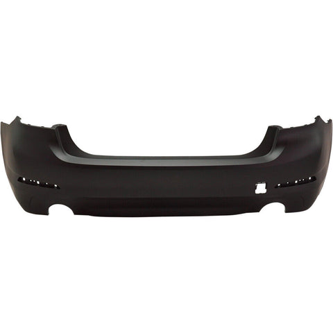 BUMPER RR PRIMED W/O PARK ASSIST/TRIM LINES(FOR 530 SERIES W/O M-PKG) CAPA