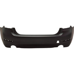 BUMPER RR PRIMED W/O PARK ASSIST/TRIM LINES(FOR 530 SERIES W/O M-PKG)