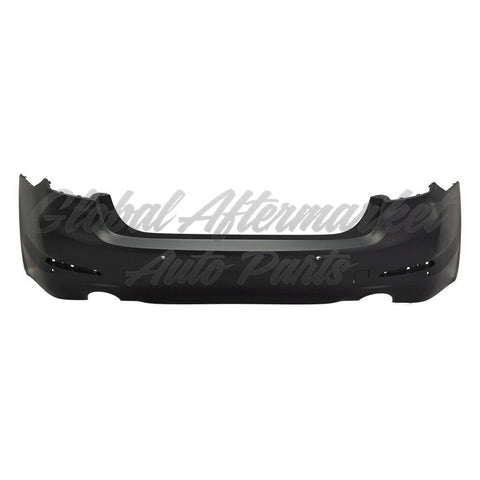 BUMPER RR PRIMED W/O PARK ASSIST/TRIM LINES W/PARK DISTANCE(FOR 530 SERIES W/O M-PKG)