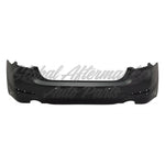 BUMPER RR PRIMED W/O PARK ASSIST/TRIM LINES W/PARK DISTANCE(FOR 530 SERIES W/O M-PKG) CAPA — photo 1