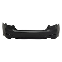 BUMPER RR PRIMED W/O PARK ASSIST/TRIM LINES W/PARK DISTANCE(FOR 530 SERIES W/O M-PKG) CAPA