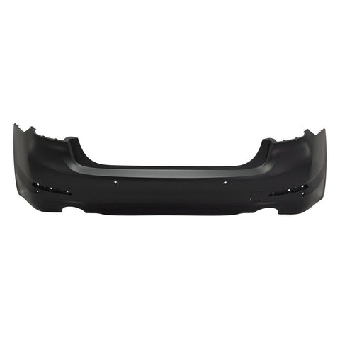 BUMPER RR PRIMED W/O PARK ASSIST/TRIM LINES W/PARK DISTANCE(FOR 530 SERIES W/O M-PKG)