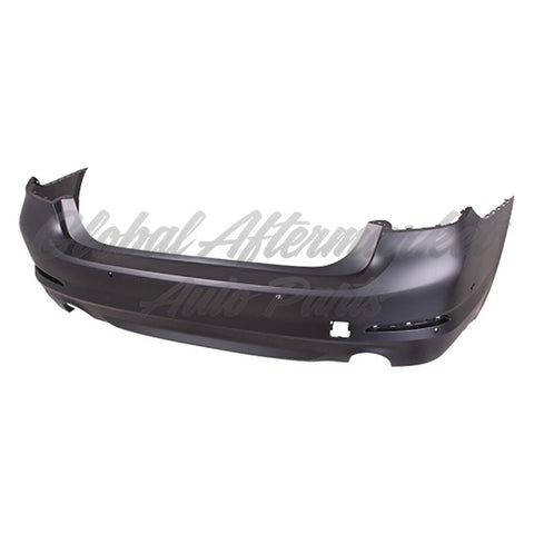 BUMPER RR PRIMED W/PARK ASSIST/PARK DISTANCE W/O TRIM LINES(FOR 530 SERIES W/O M-PKG)