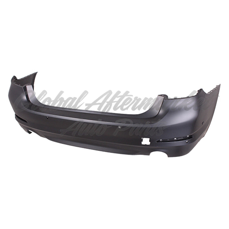 BUMPER RR PRIMED W/PARK ASSIST/PARK DISTANCE W/O TRIM LINES(FOR 530 SERIES W/O M-PKG) CAPA