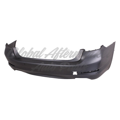 BUMPER RR PRIMED W/O PARK ASSIST/TRIM LINES W/PARK DISTANCE (FOR 540 SERIES W/O M-PKG)