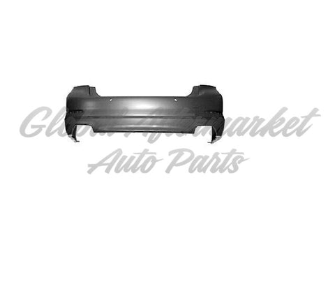 BUMPER RR PRIMED W/PARK ASSIST/PARK DISTANCE W/O TRIM LINES(FOR 540 SERIES W/O M-PKG)