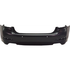 BUMPER RR PRIMED W/O PARK ASSIST W/PARK DISTANCE/TRIM LINES (FOR 540 SERIES W/O M-PKG) CAPA