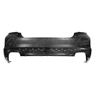BUMPER RR PRIMED W/PARK ASSIST/PARK DISTANCE/TRIM LINES(FOR 540 SERIES W/O M-PKG)