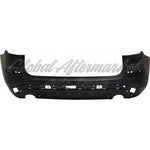 BUMPER RR W/TOW HOOK/PARK ASSIST SENSOR W/O M-PKG CAPA — photo 1