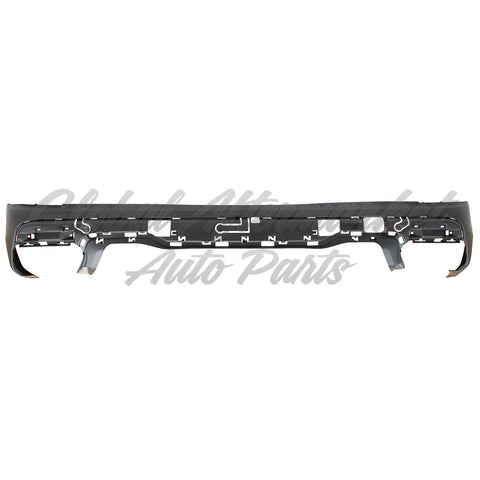 BUMPER RR TEXTURED BLACK FINISH W/O PARK ASSIST SENSOR/M-PKG CAPA