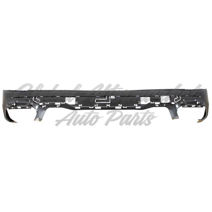 BUMPER RR TEXTURED BLACK FINISH W/O PARK ASSIST SENSOR/M-PKG CAPA