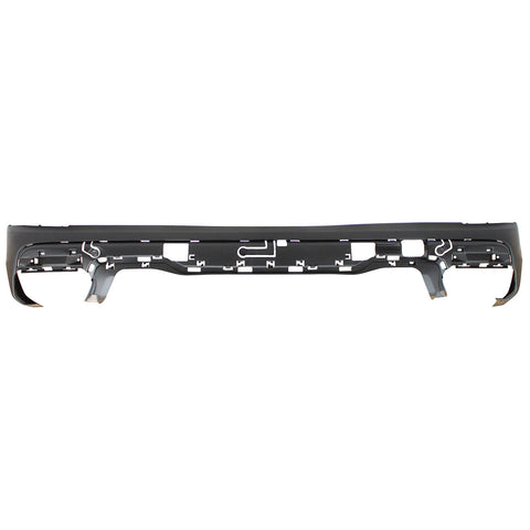 BUMPER RR TEXTURED BLACK FINISH W/O PARK ASSIST SENSOR/M-PKG CAPA