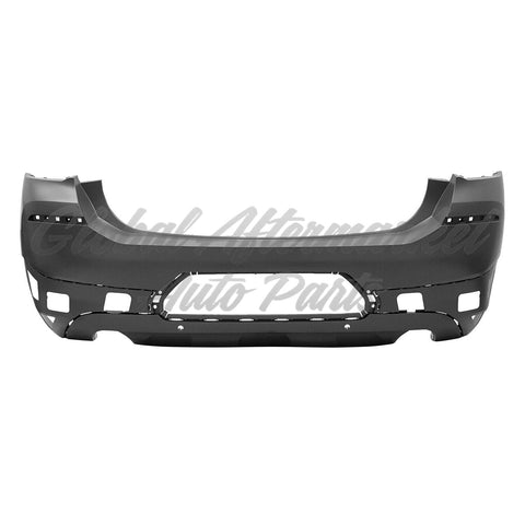 BUMPER RR PRIMED PTM W/2 PARK ASSIST SENSOR W/O REVERSE CAMERA/M-PKG