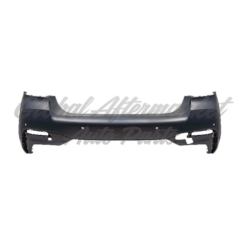 BUMPER RR PRIMED PTM W/2 PARK ASSISTANT/4 PARK DISTANCE SENSOR / M-PKG