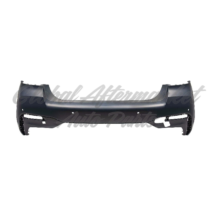 BUMPER RR PRIMED PTM W/2 PARK ASSISTANT/4 PARK DISTANCE SENSOR / M-PKG
