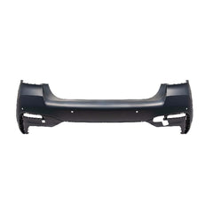 BUMPER RR PRIMED PTM W/2 PARK ASSISTANT/4 PARK DISTANCE SENSOR / M-PKG